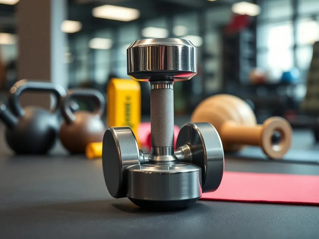 ćwiczenia z hantlami